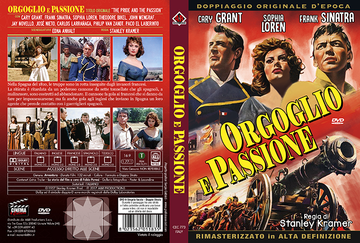 Orgoglio e passione (1957) <br>Cinema & Cultura<br>A&R Productions
